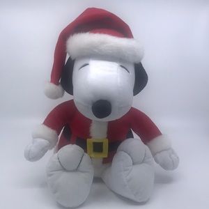 Hallmark Plush Peanuts Collection 15” Snoopy in Christmas Outfit